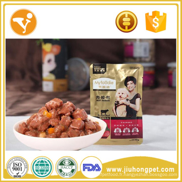 High Quality Dog Food Factory Sales Best Pet Food Aliments pour chats humides